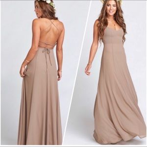 Godshaw Goddess Gown in Dune